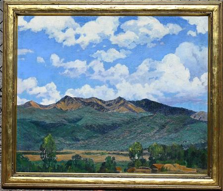 The Sangre de Cristo Mountains, Taos