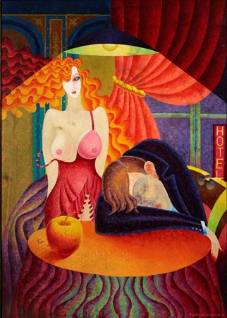 La Pomme d'Adam by Vladimir Tchernychev - Auction record, sale price, and art valuation. Compare with similar artists and explore comparable artworks.