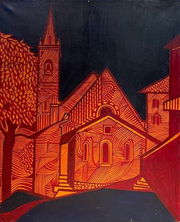 Village in the French Riviera by Claude Luca - Auction record, sale price, and art valuation. Compare with similar artists and explore comparable artworks.