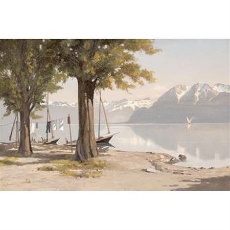 Sample artwork by Charles Parisod (1891 - 1943), known for painting - View similar artists and auction records