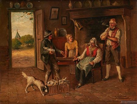 The visit of the second-hand dealer