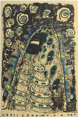 Cars crossing a boulevard in New-York by Albert Pepermans - Auction record, sale price, and art valuation. Compare with similar artists and explore comparable artworks.
