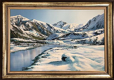 MACETOWN WINTER by Graham Brinsley - Auction record, sale price, and art valuation. Compare with similar artists and explore comparable artworks.