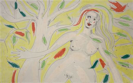 Autumn Nude by Suzanne Goldberg - Auction record, sale price, and art valuation. Compare with similar artists and explore comparable artworks.