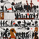Uberrime People of Asefeka (2016) (Diptych) by Andy Leleisi'uao - Auction record, sale price, and art valuation. Compare with similar artists and explore comparable artworks.