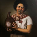 Girl with Gourd