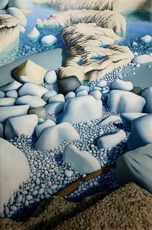 Sample artwork by Michael Smither (Born 1939), known for painting - View similar artists and auction records