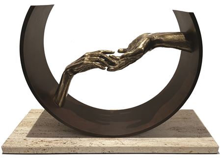 Finding Love by Lorenzo Quinn - Auction record, sale price, and art valuation. Compare with similar artists and explore comparable artworks.