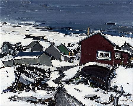 "Paysage Gaspésien, P.Q."