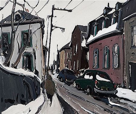 Quartier Saint-Jean Baptiste, Québec by Roger Cantin - Auction record, sale price, and art valuation. Compare with similar artists and explore comparable artworks.