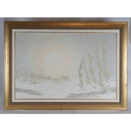 "Soleil d'hiver" by Gilles Gingras - Auction record, sale price, and art valuation. Compare with similar artists and explore comparable artworks.