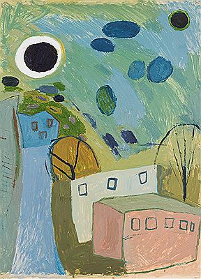 Urban landscape by Kurt Absolon - Auction record, sale price, and art valuation. Compare with similar artists and explore comparable artworks.