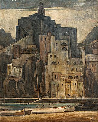 City by the Ligurian Coast