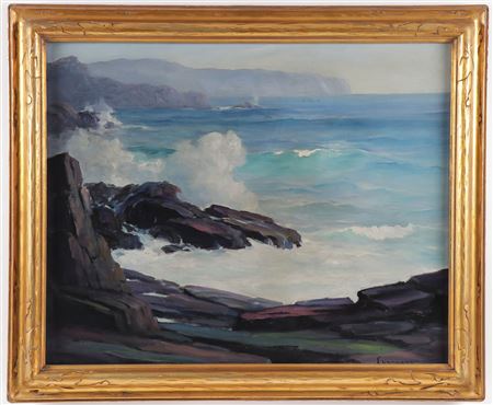 California Seascape -Circa 1930