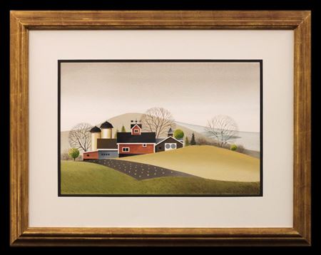 Red Homestead by Wilbur M Meese - Auction record, sale price, and art valuation. Compare with similar artists and explore comparable artworks.
