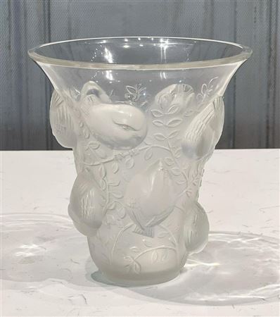 St. Francois Frosted Glass Vase