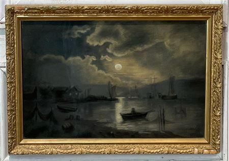 Moonlight Fishing, 1895