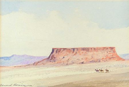 Riders Near Mesa