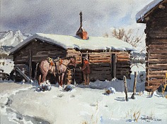 Winter at the Bar N