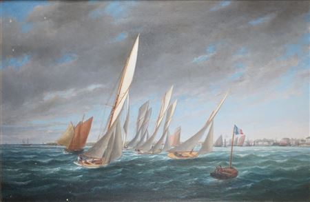 "Regate" by Charles Leduc - Auction record, sale price, and art valuation. Compare with similar artists and explore comparable artworks.