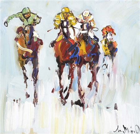 'THREE HORSE RACE'