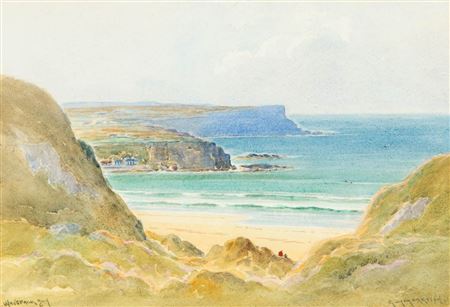 'WHITEPARK BAY, COUNTY ANTRIM' by George Morrison - Auction record, sale price, and art valuation. Compare with similar artists and explore comparable artworks.