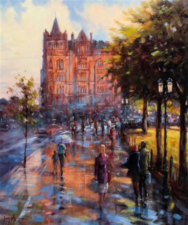 'AFTERNOON LIGHT , DONEGALL SQUARE'