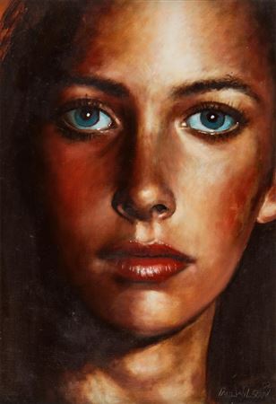 'GIRL WITH BLUE EYES'