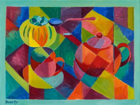'STILL LIFE, TEA TIME' by Brendan Fogarty - Auction record, sale price, and art valuation. Compare with similar artists and explore comparable artworks.