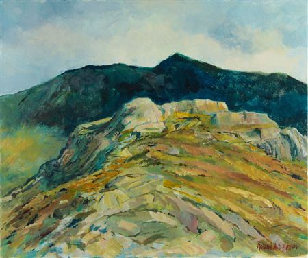 'HEN AND COCK MOUNTAINS IN THE MOURNES'
