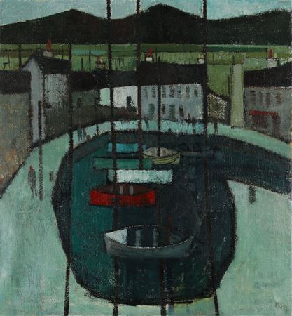 Sample artwork by Richard John Croft (Born 1935), known for painting - View similar artists and auction records