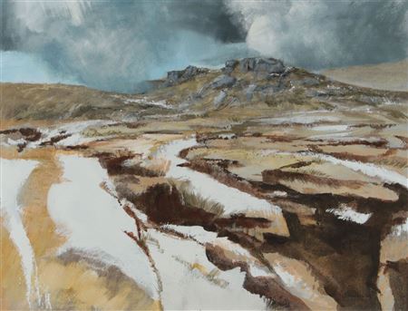 'ACROSS THE BOG' by James Manley - Auction record, sale price, and art valuation. Compare with similar artists and explore comparable artworks.