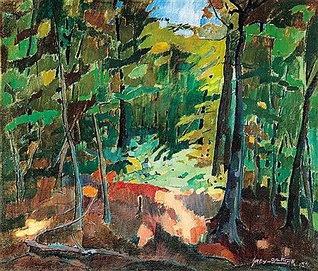 Forest with Clearing in Nagybánya (Baia Mare)