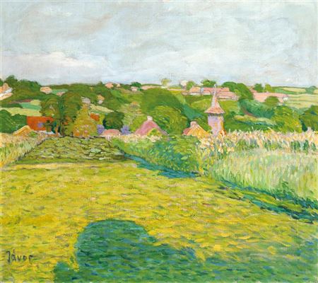 Bright sunshine, 1910 by Pal Javor - Auction record, sale price, and art valuation. Compare with similar artists and explore comparable artworks.