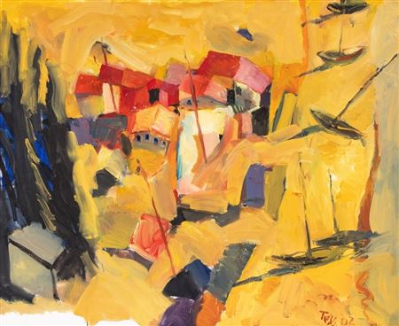 Village and Boats