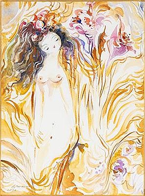 Female Nude (Oriental Dancer)
