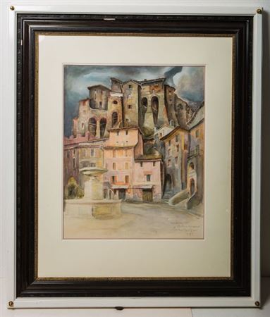 Marketplace in Olevano Romano by Kurt Kempin - Auction record, sale price, and art valuation. Compare with similar artists and explore comparable artworks.