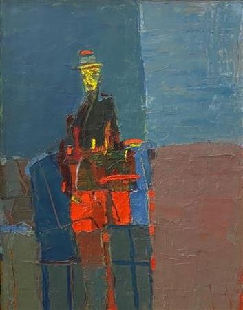 Man with Yellow face