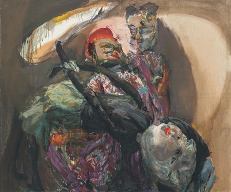 Sample artwork by Johannes Heisig (Born 1953), known for painting - View similar artists and auction records
