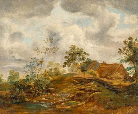 Landscape with a farmstead