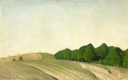 Landscape with Hills, late 1920s