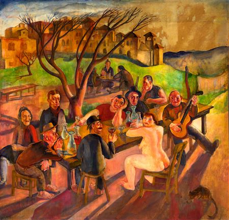 Sample artwork by Vladimir Szabo (1905 - 1991), known for painting - View similar artists and auction records