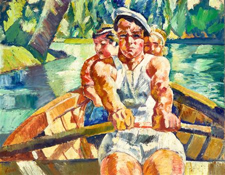 Rowers by Gyorgy Kohan - Auction record, sale price, and art valuation. Compare with similar artists and explore comparable artworks.