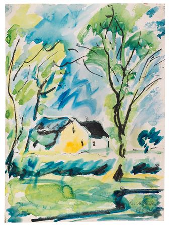 Yellow House. 1908.