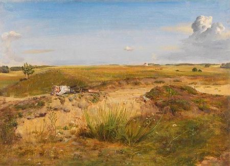 Landschaft mit schlafendem Hirtenknaben. Ca. 1858-1860 by Franz Seraph Von Lenbach - Auction record, sale price, and art valuation. Compare with similar artists and explore comparable artworks.