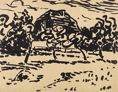 House behind Trees , 1907