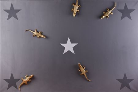 Sample artwork by Milan Knizak (Born 1940), known for painting and sculpture - View similar artists and auction records