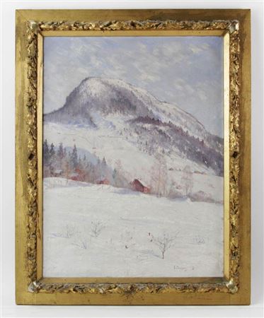Mountain Winter View