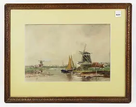 Netherlands Watercolor