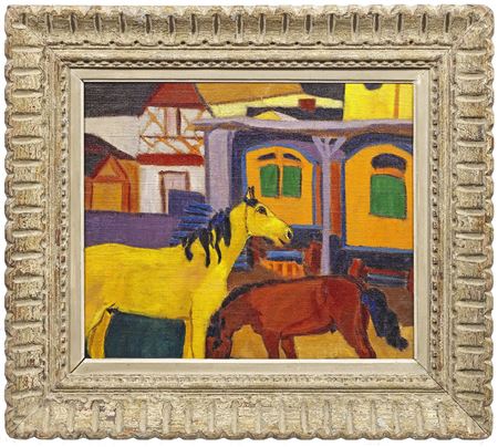 Zirkuswagen mit Pferden by Paul Kother - Auction record, sale price, and art valuation. Compare with similar artists and explore comparable artworks.